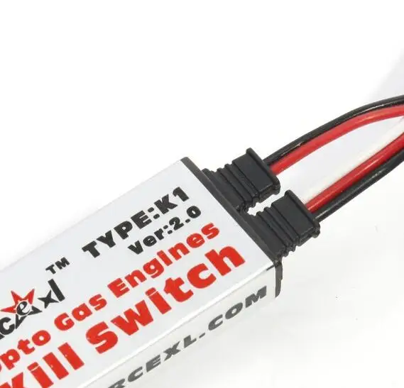 Rcexl Opto Gas Engine Kill Switch for RC Model Gasoline Fixed wing aircraft Free Shipping | Parts &amp Accs