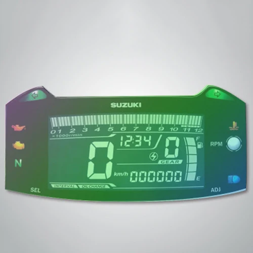 Instrument Sticker Водонепроницаемые отражающие наклейки крышка топливного бака наклейка Переключатель замок крышка наклеивающиеся Переводные картинки для детей Suzuki DL250 GSX250R - Цвет: Instrument Sticker