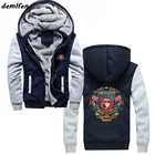 Модная Толстовка USMC с капюшоном морской пехоты США, Мужская утепленная толстовка в стиле милитари Erazor Bits, армейская толстовка, брендовая одежда, топы, куртки