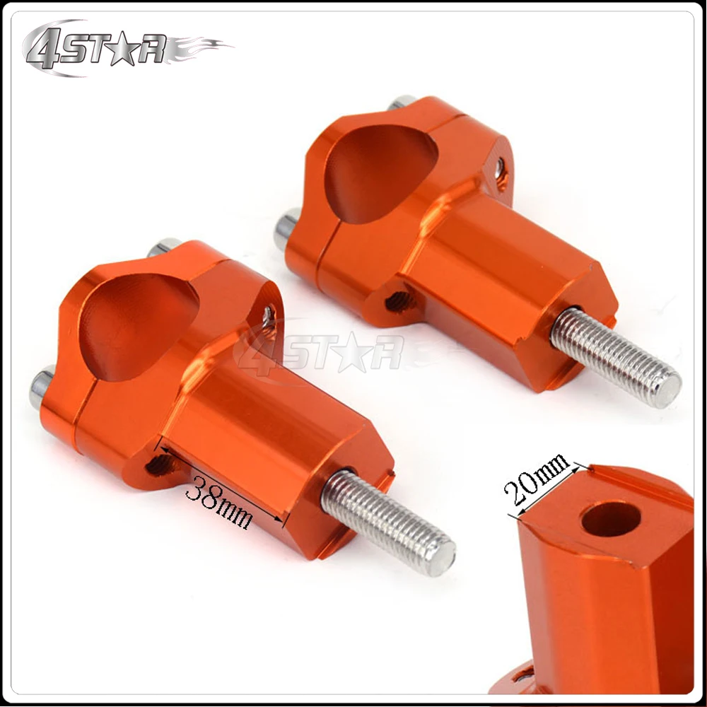 Алюминиевый хомут для руля мотоцикла CNC 28 мм крепление KTM SX SXF SXS EXC EXCF XC XCF XCW XCFW 125 150
