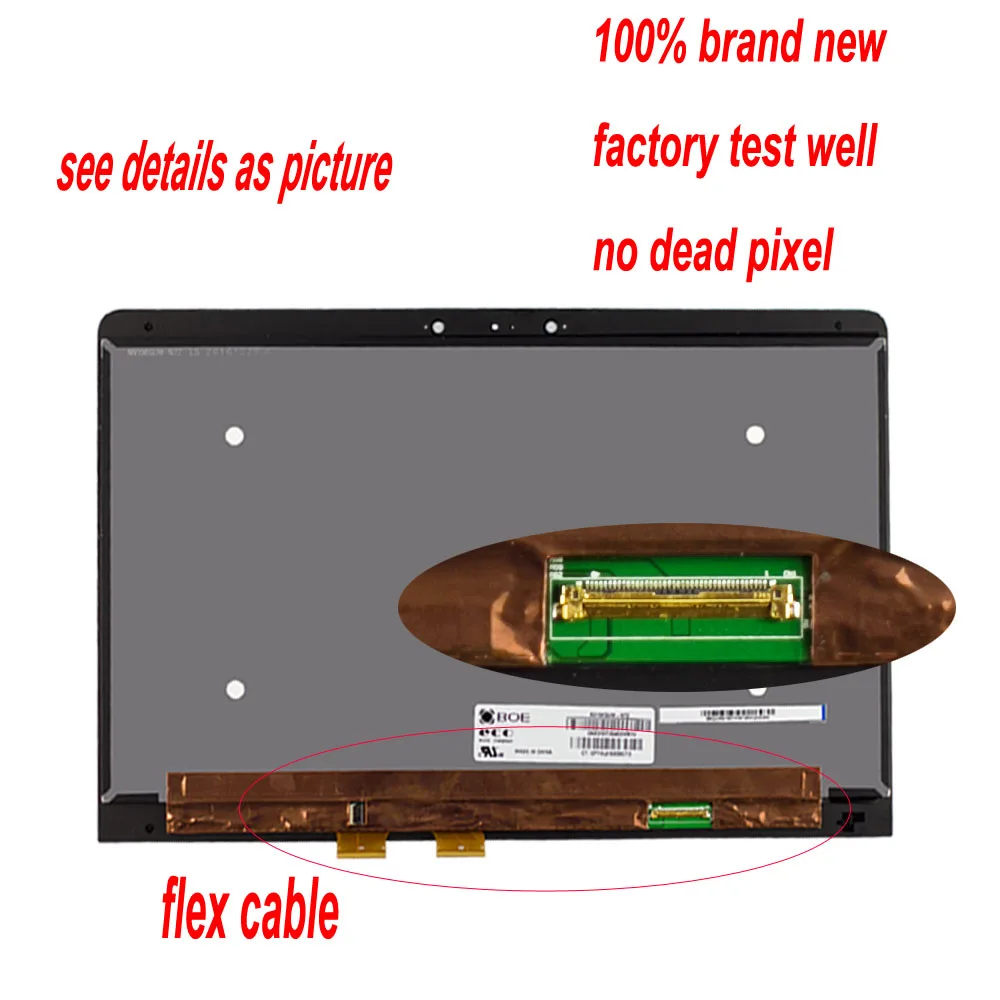 ЖК дисплей STARDE для HP Spectre x360 15 BL112DX BL Serise 4K сенсорный экран дигитайзер сенсорная