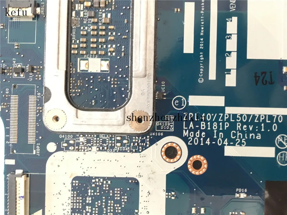 Материнская плата для ноутбука HP Probook 450 G2 материнская DDR3 782635 601 ZPL40/ZPL50/ZPL60 с N2957U