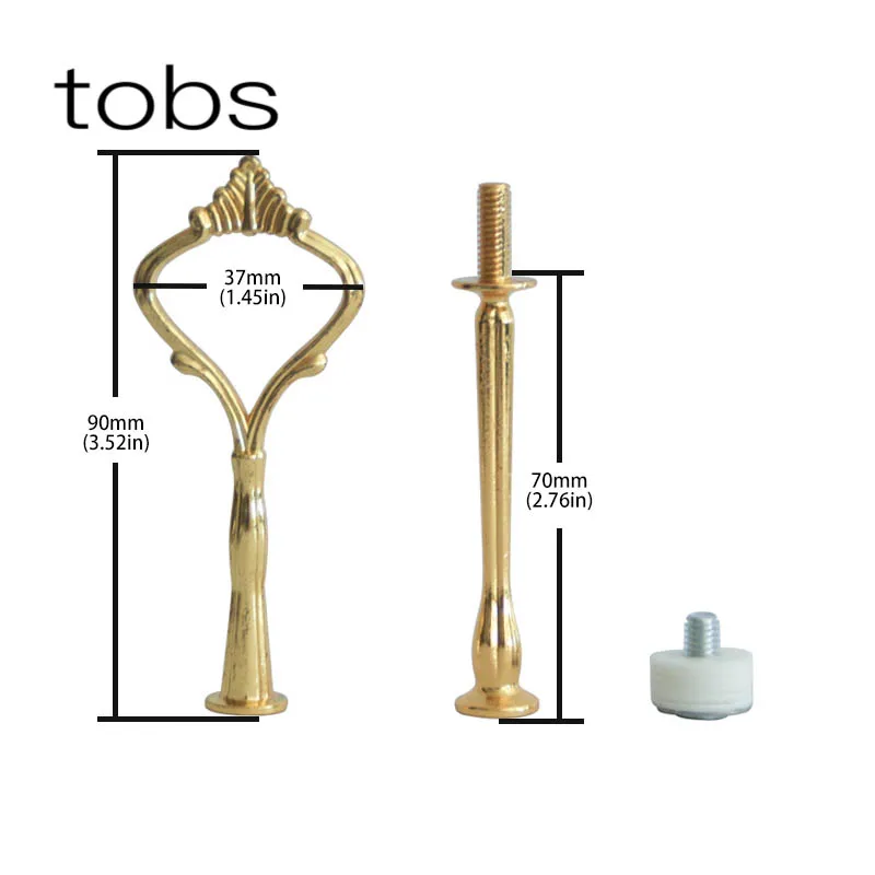 Оптовая продажа мини-украшение для Короны металлическая подставка торта десерта