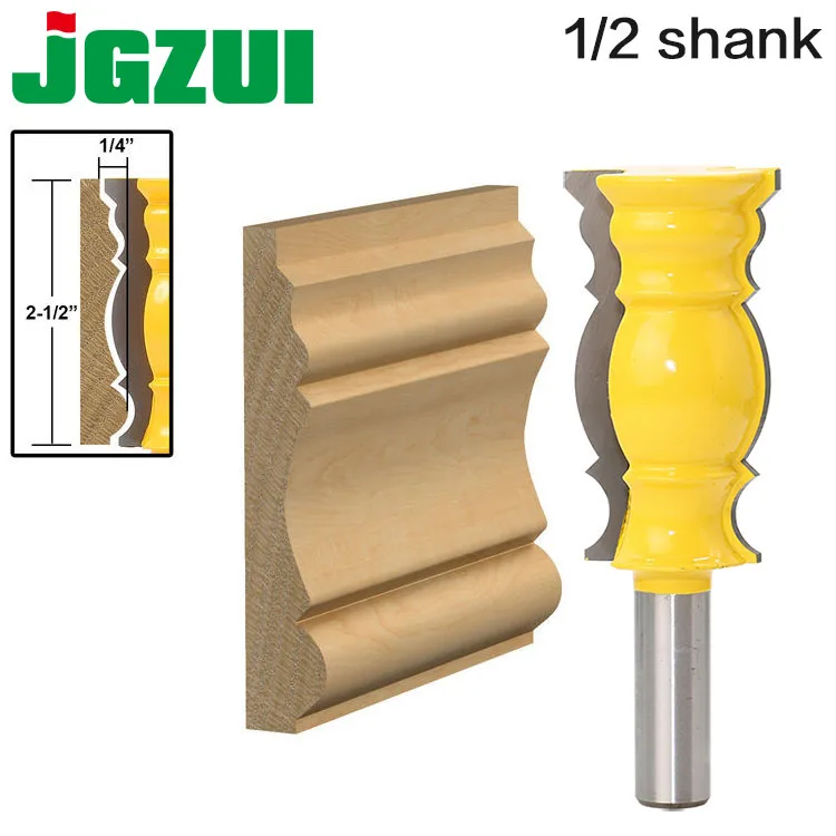 1 шт. фреза для деревообработки 1/2 дюйма 2 дюйма|tenon cutter|woodworking cutter1/2&quot router bits |