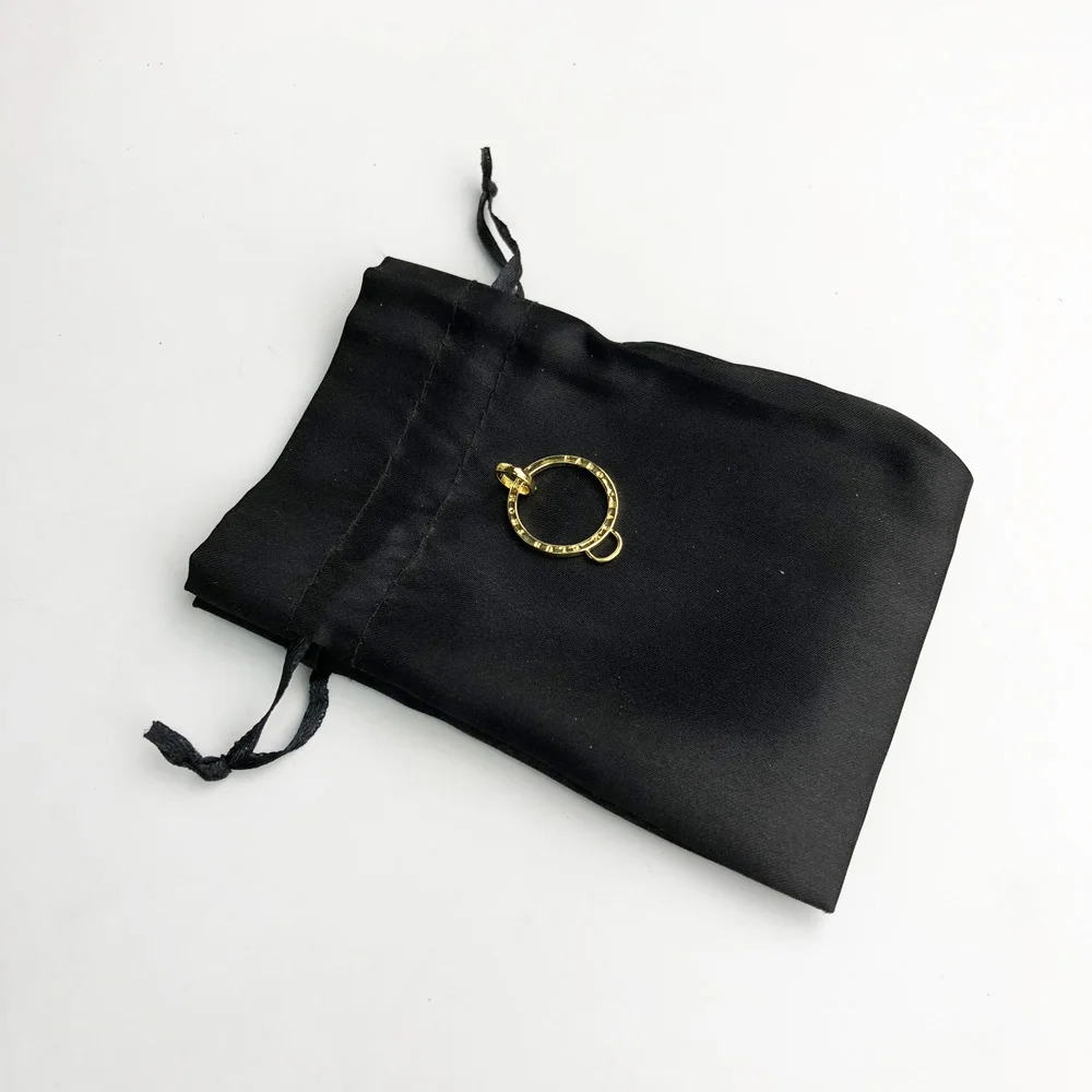 Ожерелье-подвеска золотистое круглое из серебра 925 пробы в этническом стиле |