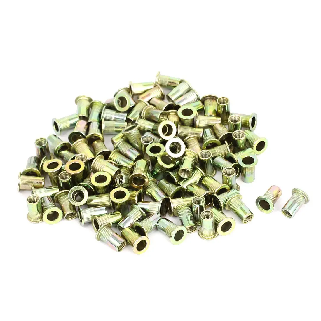 KSOL M5 резьбовые потайные головки штора Rivnuts заклепки орехи Nutserts 100 шт|rivet nut|rivnut