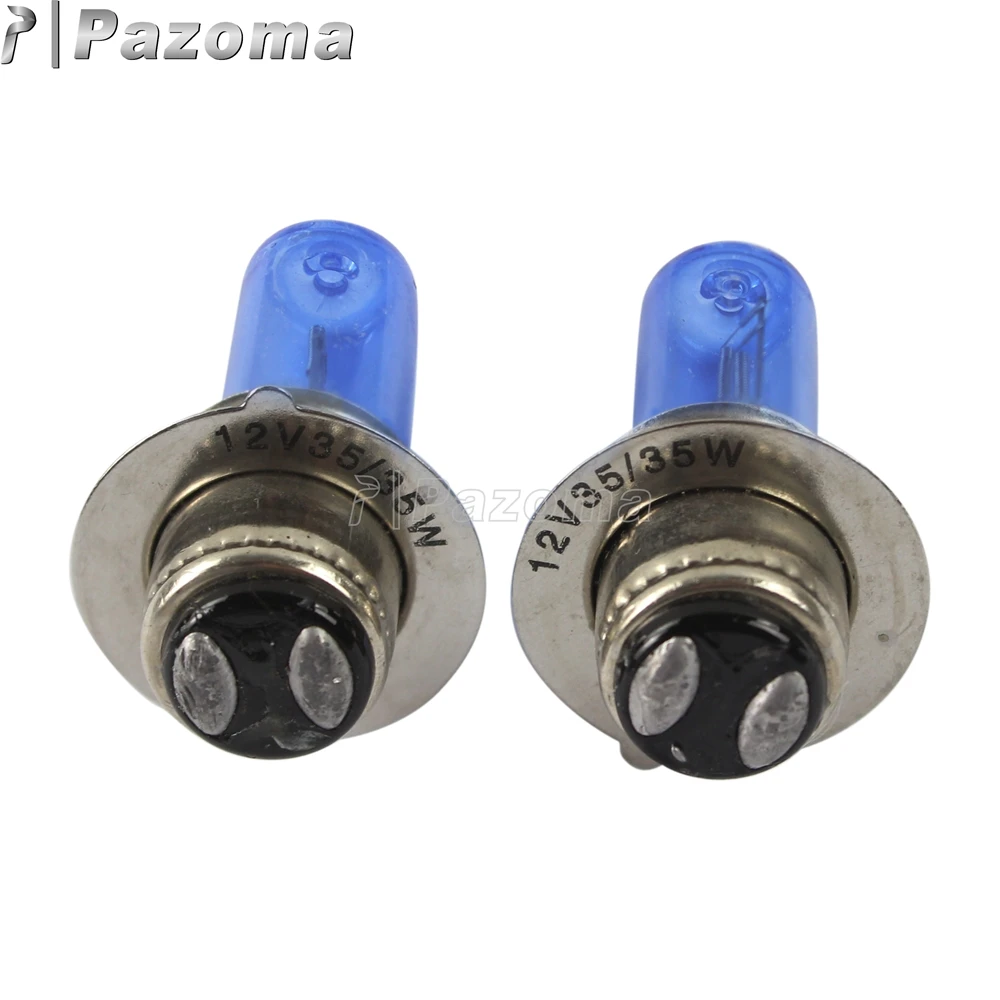 Белые ксеноновые лампы 12 В 35 Вт супер яркие для мотоциклов и большинства