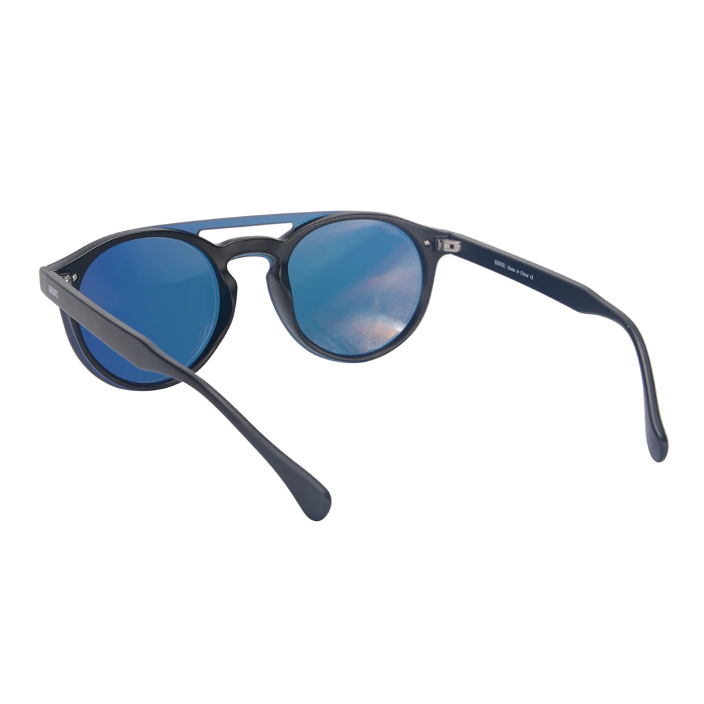 

SHINU Mirror sunglasses One Piece new fashion sunglasses UV400 Women Men Sun Glasses Brand Designer Eyewear SH71003
