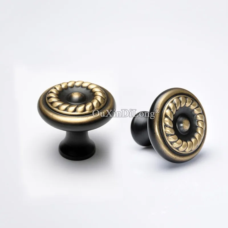 10PCS Elegant European Solid Brass Kitchen Cabinet Door Handles Cupboard Wardrobe Drawer Wine Pulls and Knobs | Обустройство дома
