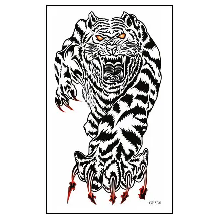 

Free Shipping High quality New Men Classic Tattoo Waterfproof Fake Temporary Tattoo Sticker