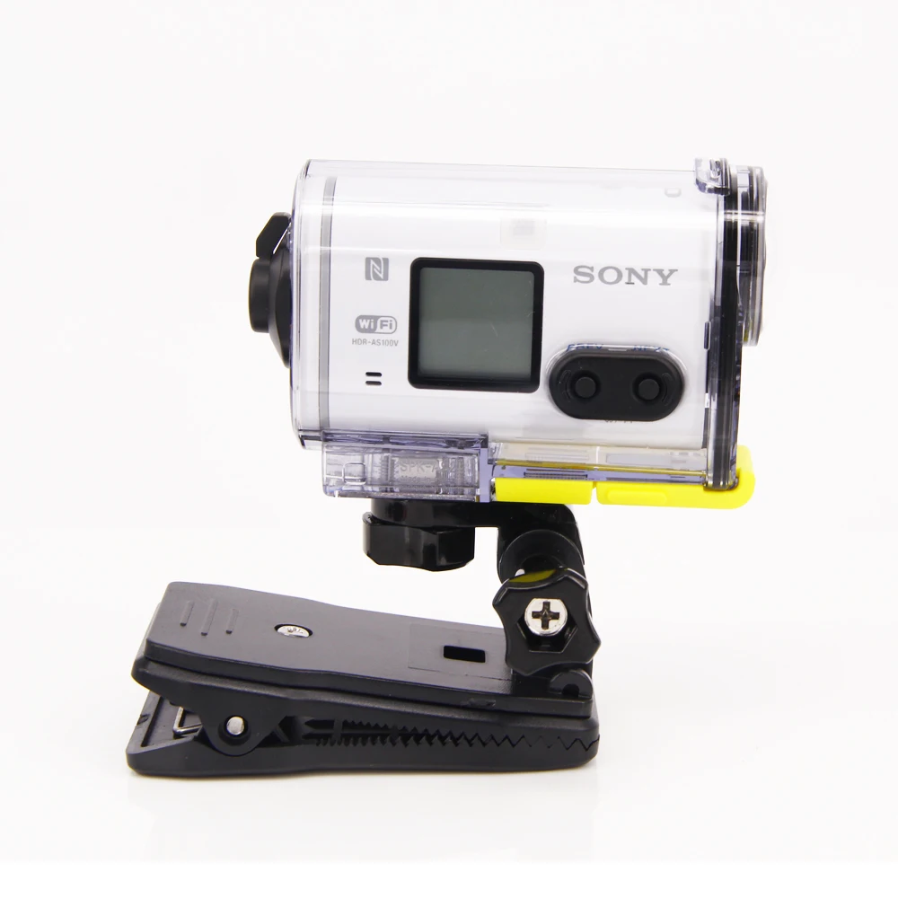 Зажим для крепления рюкзака на плече экшн-камеры Sony HDR AS20 AS15 AS100V AS30V AZ1 AS200V FDR-X1000V aee