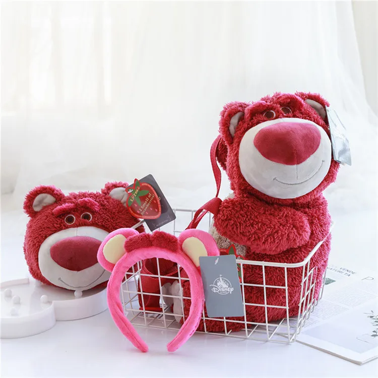 Оригинальная история игрушек 4 Lotso милый клубничный медведь животные плюшевые