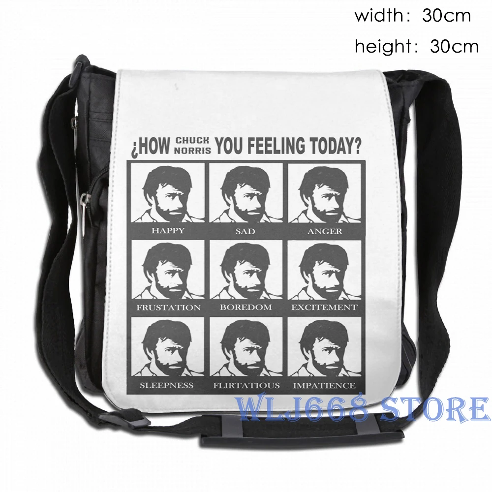 Забавные сумки через плечо с графическим принтом женский рюкзак на одно How Chuck Norris
