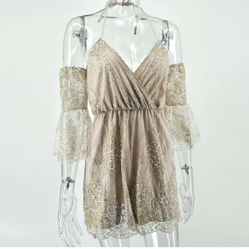 Как ромашка 2 способа ношения блестками Для женщин комбинезон короткие