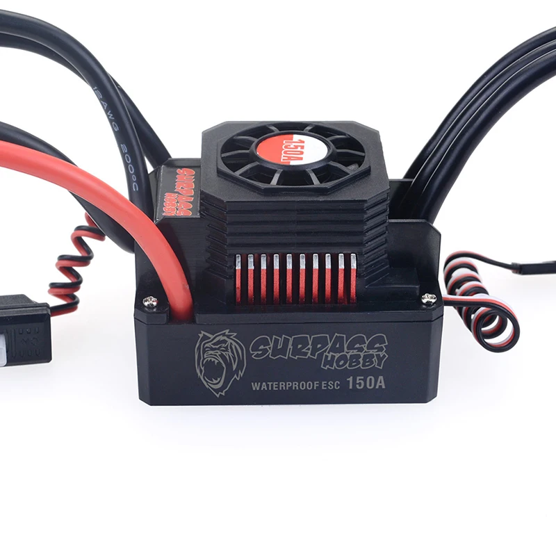Водонепроницаемый Электрический регулятор скорости SURPASS HOBBY KK 150A ESC для