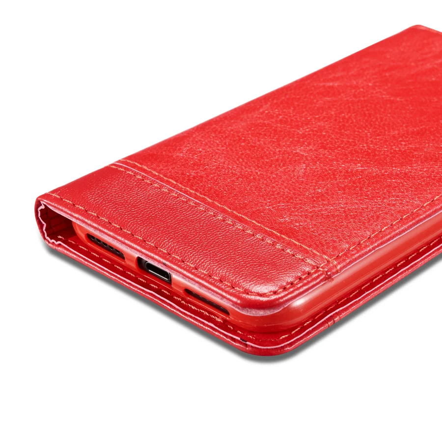 Роскошный кожаный чехол книжка с зернистой фактурой для Iphone XS MAX XR 7 8 6 6S PLUS 5 5G SE Etui