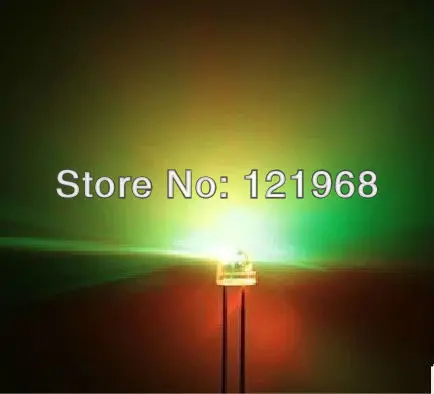 Автоматическое Быстрое мигание RGB 120 широкоугольное светодиодный 5 мм 7 цветов