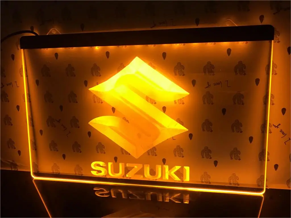 D194 Suzuki светильник световой знак|Таблички и знаки| |