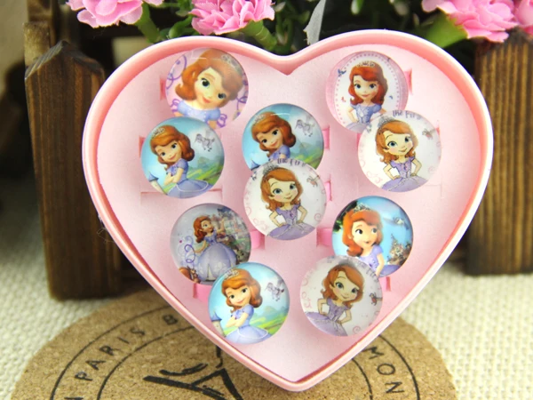 Оптовая продажа ювелирное изделие 10 шт. в коробке бесплатная доставка милые