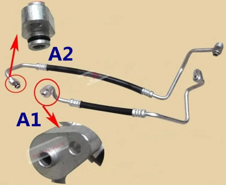 Для Geely SC7, SC7 Prestige, SL, FC, Vision, автомобильная труба кондиционера, шланг
