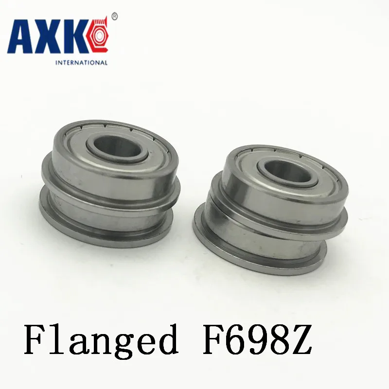 

Axk F698zz Bearing Abec-5 (10pcs) 8*19*6 Mm Flanged F698z Ball Bearings F698 Zz F619/8zz