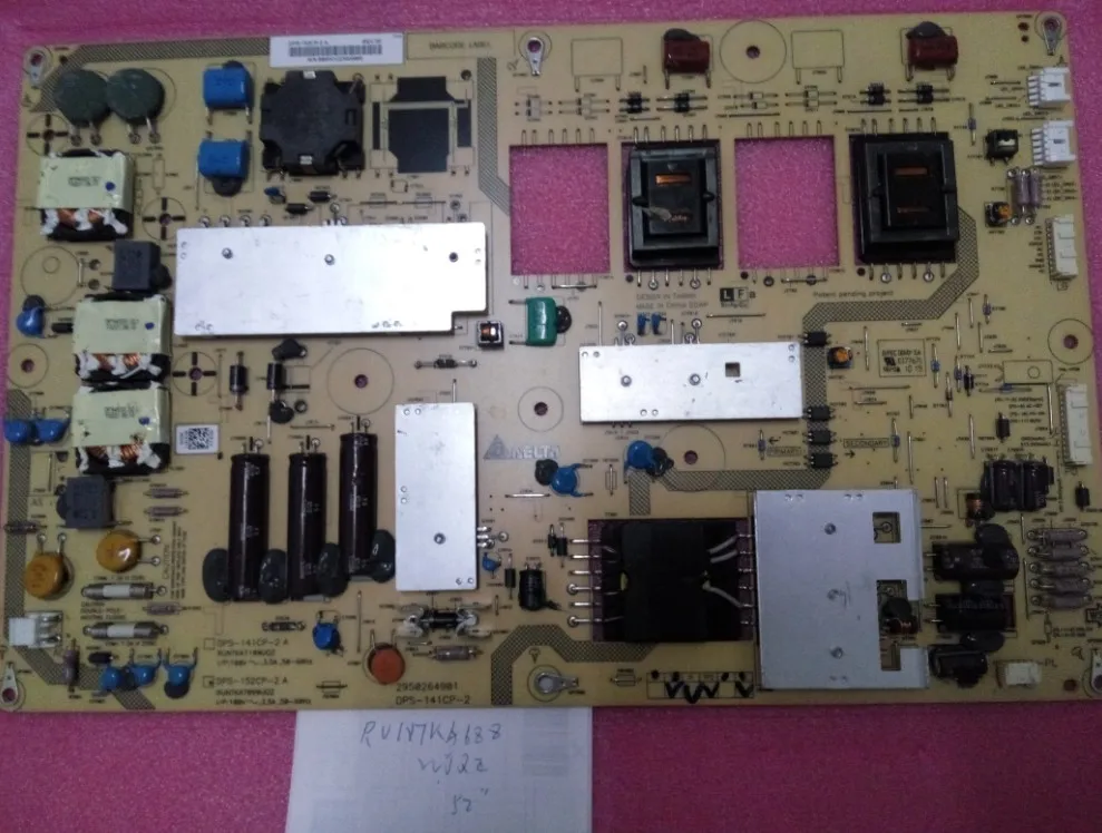 RUNTKA688WJQZ Φ плата источника питания для DPS 152CP 52FF1A 141CP Подключение платы GLB