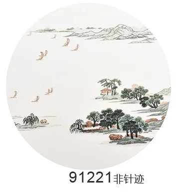 Наборы для вышивки из 100% натурального шелка наборы рукоделия картины с принтом