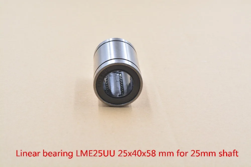 LM25UU LME25UU LM25UUAJ 25 мм линейный шариковый Подшипник Втулка для круглый прямой