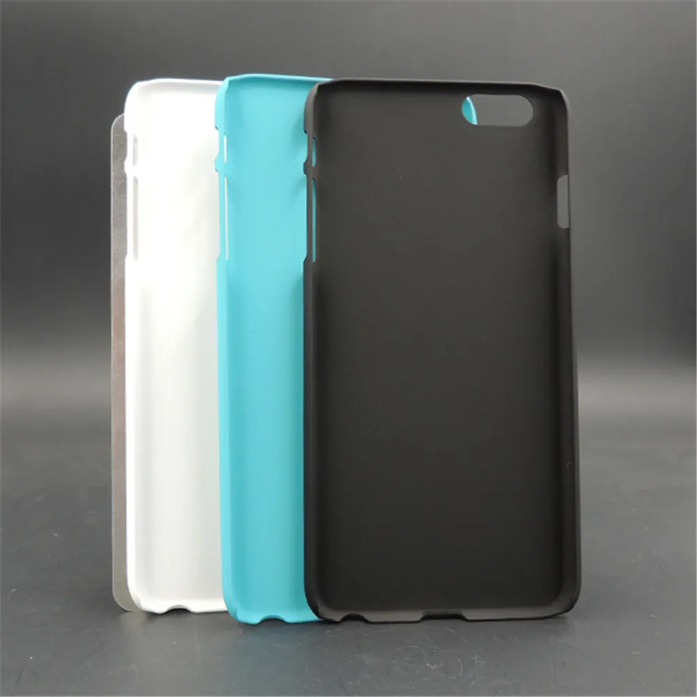 10 шт./лот прорезиненный пластиковый сублимационный пустой чехол для iPhone 6 Plus 6s plus