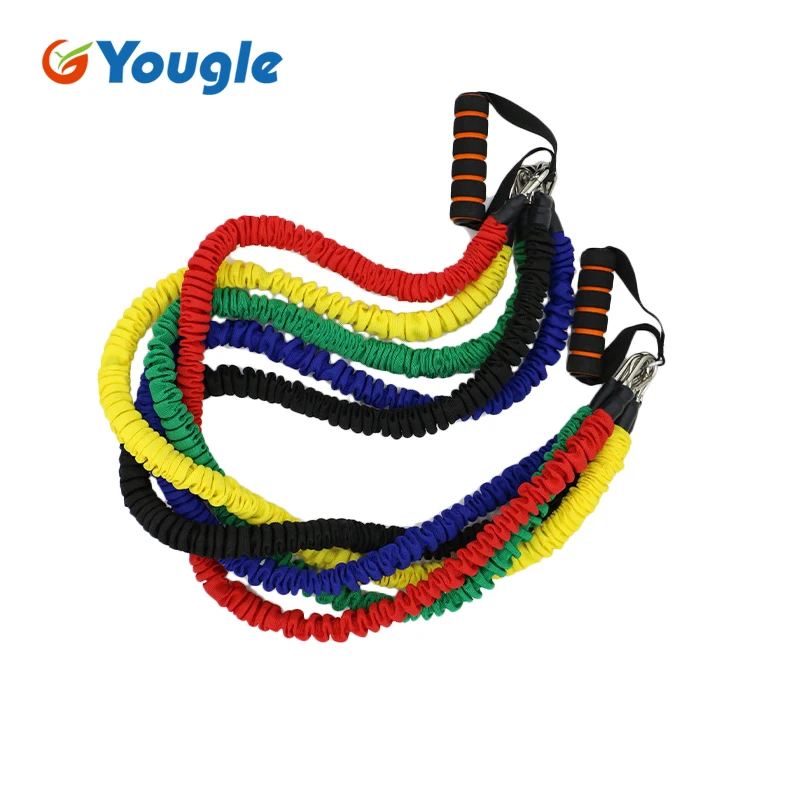 Эластичные ленты YOUGLE для йоги эластичные фитнеса резинки тренажеры тренировок