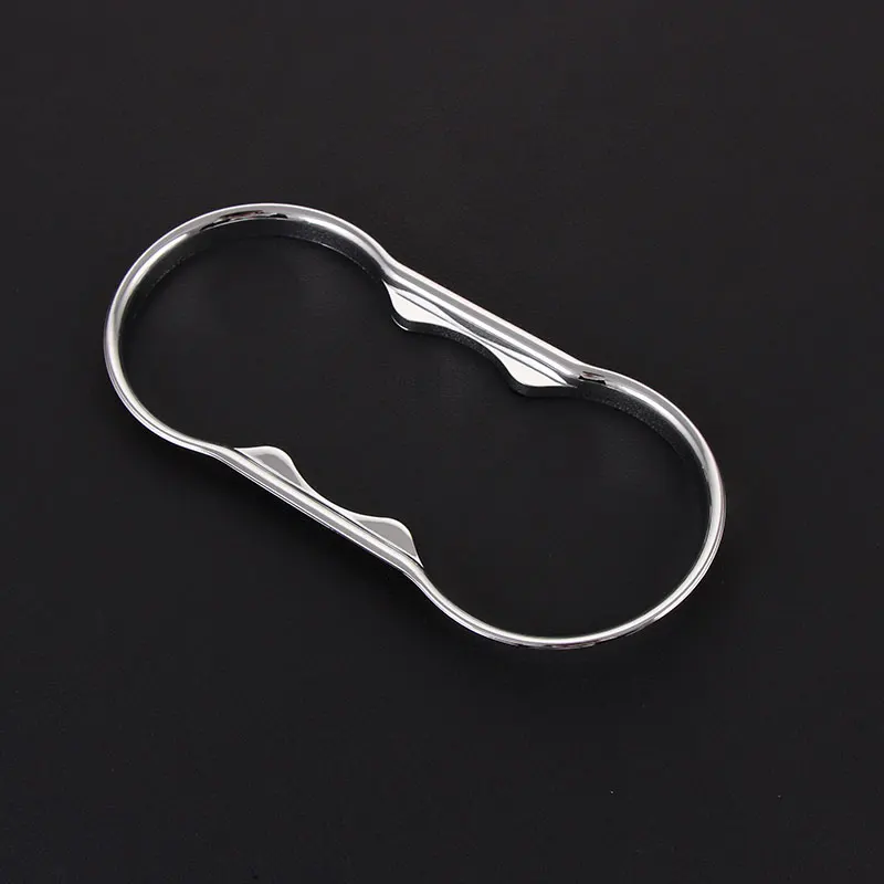 Стайлинг автомобиля специальный декоративный стакан для воды отделка ABS Chrom