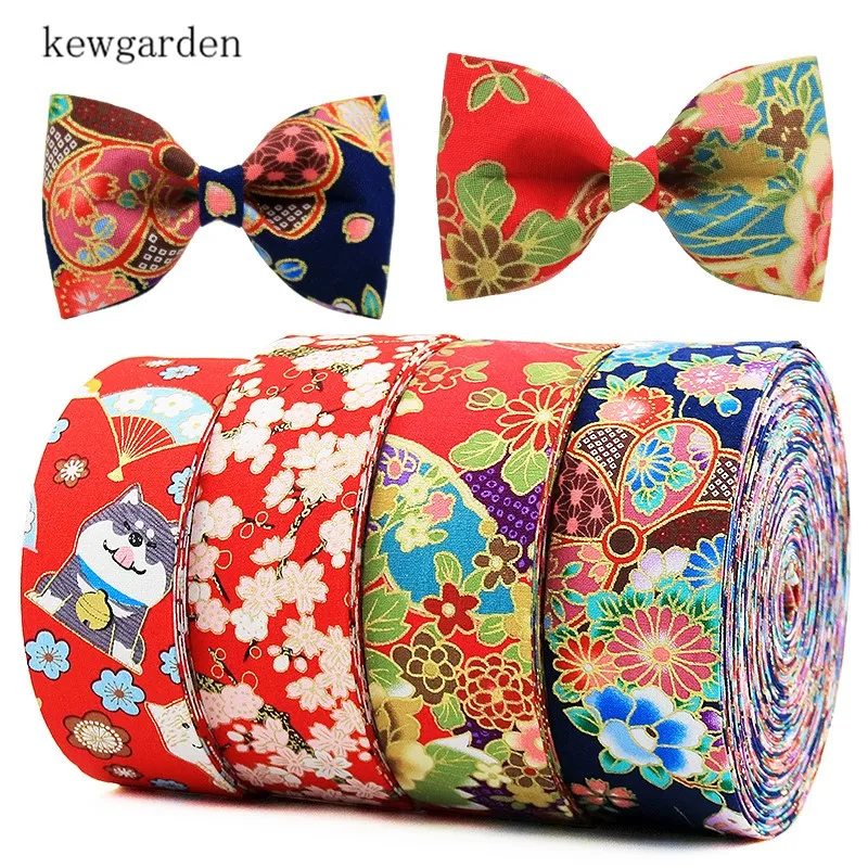 Kewgarden 2 &quot50 мм 1&quot 25 1 см цветочная ткань многослойные тканевые ленты вручную