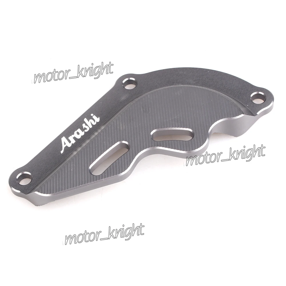 Для Kawasaki Z800 2013 CNC Алюминиевый правый двигатель импульсный корпус зажигания Защитная крышка - Цвет: Серый