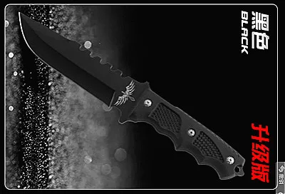 A2 Эверрич G10 с высокой плотностью волоконной ручкой тактический прямой нож серебристый черный 4 острый охотничий нож для дайвинга+ рукав - Цвет: A2