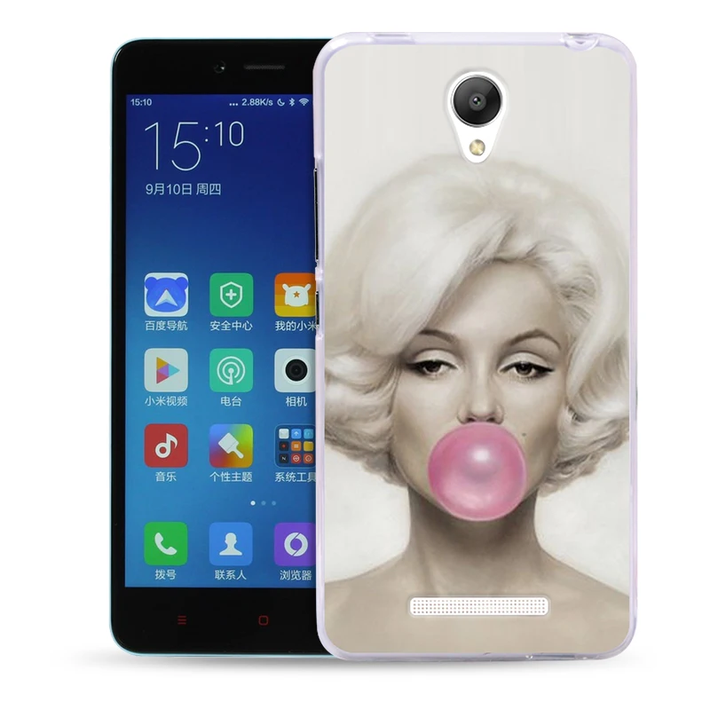 Для xiaomi Redmi note2 чехлы для мобильных телефонов Note 2 жесткая задняя панель из