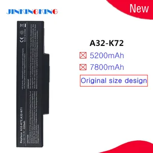 Новая аккумуляторная батарея для ноутбука Asus A72 A72D A72DR A72F A72J A72JK A72JR K72 K72D K72DR K72DY K72F K72J K72JA K72JB K72JC K72JE
