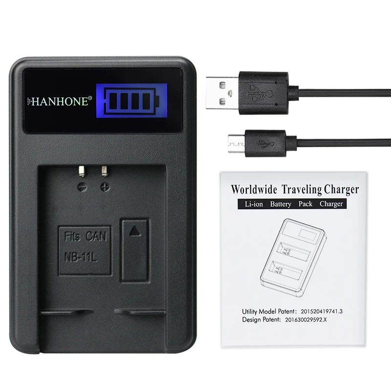5 шт. NB-11L NB 11L зарядное устройство LCD USB для Canon IXUS 125 155 150 265HS 145 A3400 140 132 240HS A4000 A2300 A2400