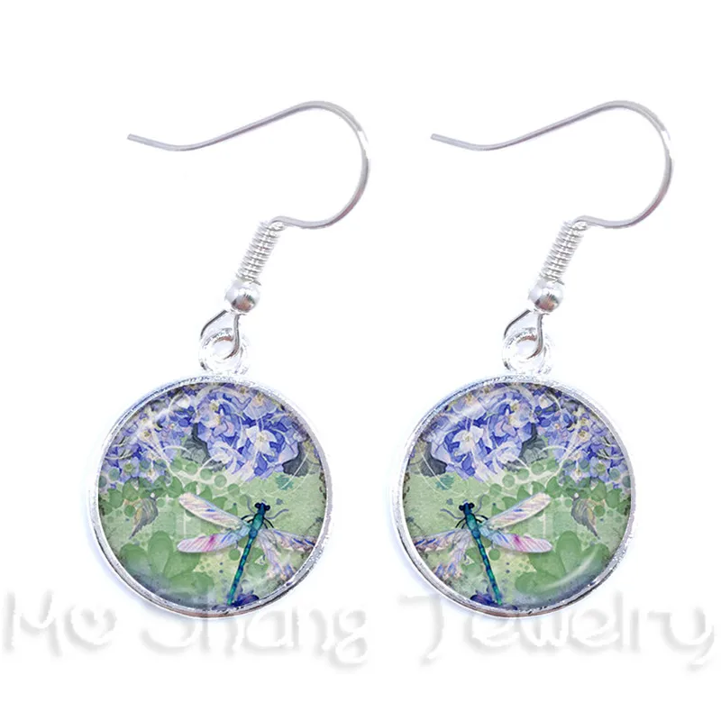 Крылатыми драконами ювелирные изделия Симпатичные Стрекоза 16 мм Кабошон