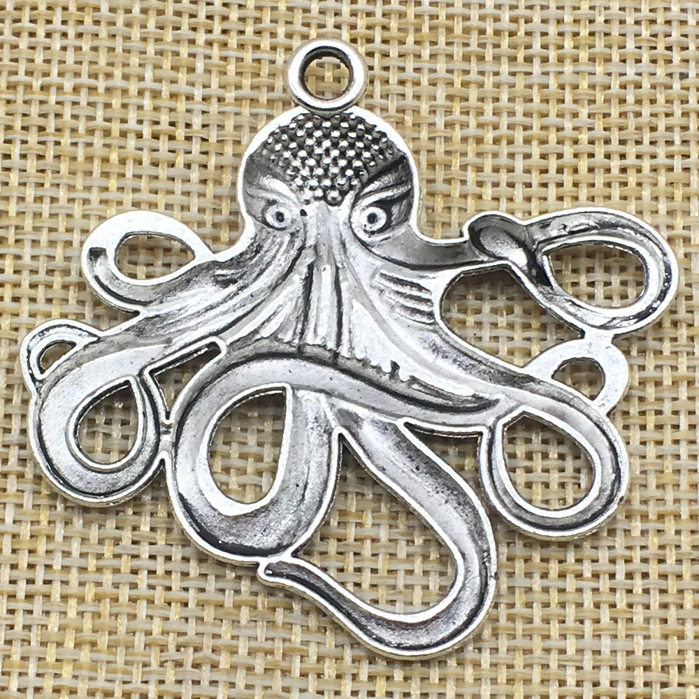 Подвеска в виде осьминога 3 шт.|charm pendant|pendants jewelry makingoctopus charm |