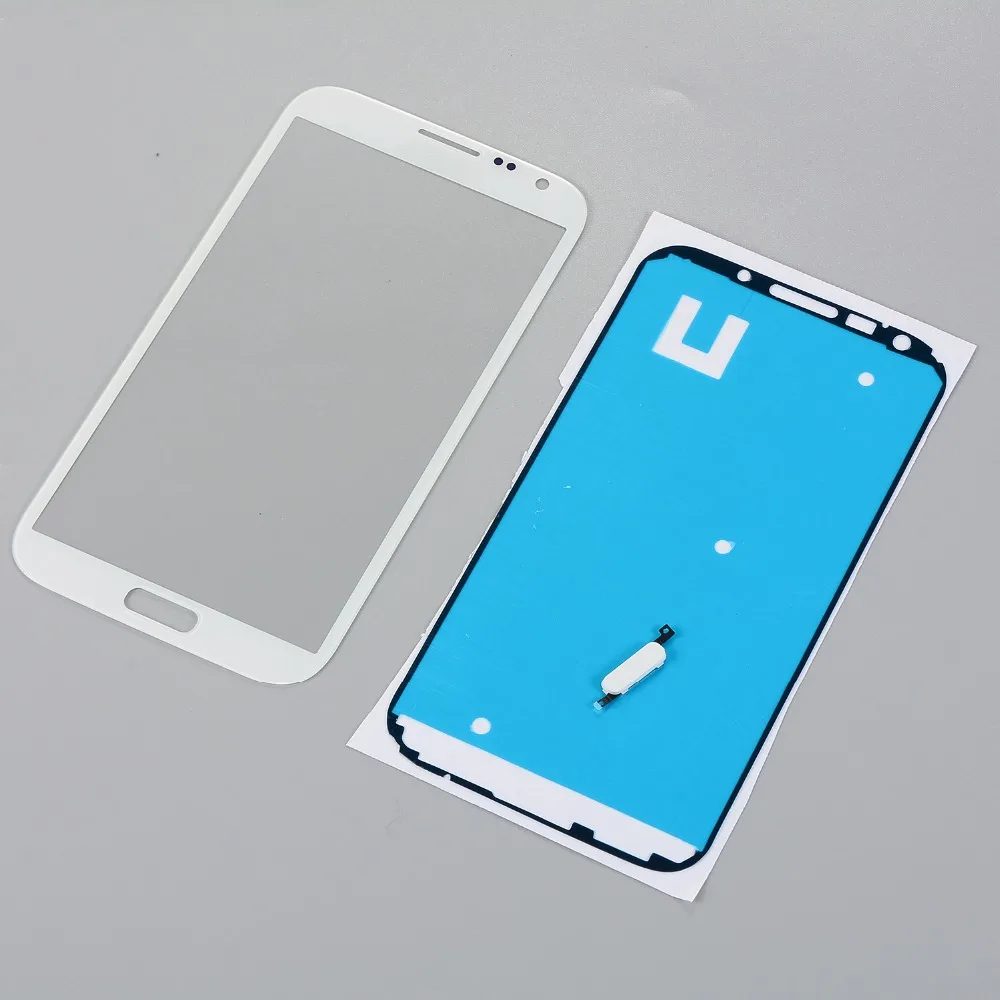 Корпус для Samsung Galaxy Note 2 II N7100 N7105 N7108 I317 T889 L900 ЖК Переднее стекло сенсорный экран