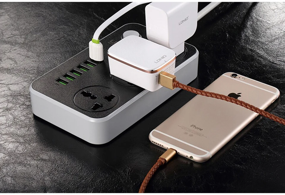 USB свинцовый шнур-Удлинитель сетевой фильтр, 6 мульти штекер зарядного устройства, 3 входа в розетку, Стандартный бортовые полоски розетка