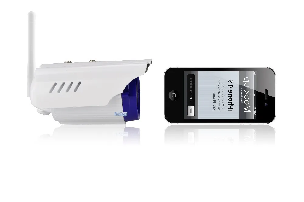 VStarcam 2 ШТ. HD 720 P Открытый Wi-Fi Ip-камера + Беспроводной NVR Комплект С 7 дюймов Емкостный