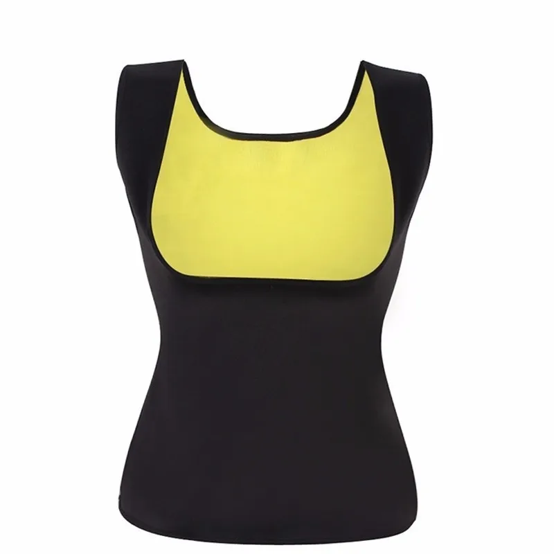 Plus Size Neoprene Sweat Sauna Body Shapers Vest Waist Trainer Slimming Vest Shapewear Weight Loss Waist Shaper Corset Shapewear