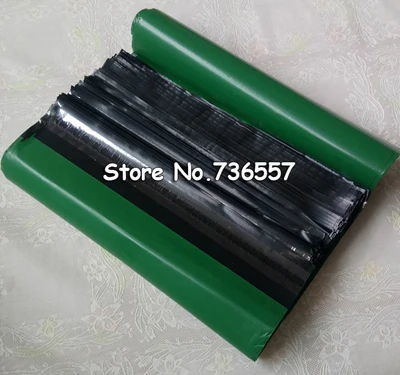 green color 100 шт, 20x30 см, зеленый, белый, розовый, логистическая Курьерская сумка, курьерский конверт,, сумка, почтовая сумка, самоклеющаяся, уплотненная, пластиковая сумка - Цвет: green color