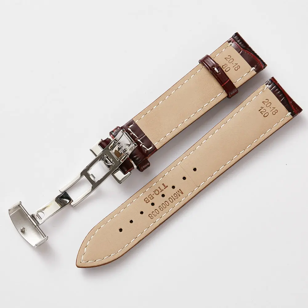 Роскошный ремешок для часов кожаный браслет mido Baroncelli M8600B часы рулевой из