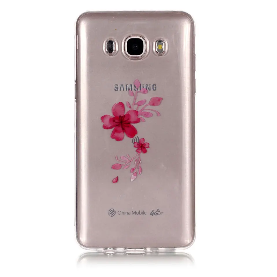 Soft TPU Cover For Samsung J4 J6 2018 EU Transparent Phone case J5 J7 2016 J3 2017 Funda couqe |