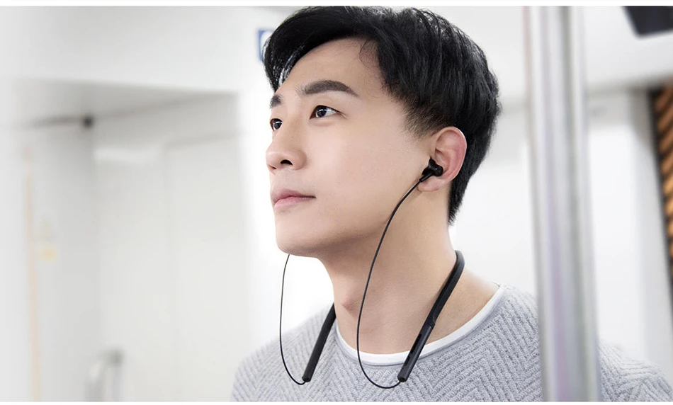 Оригинальные Bluetooth наушники Xiaomi, спортивные беспроводные Bluetooth наушники с микрофоном, двойные динамические наушники, наушники