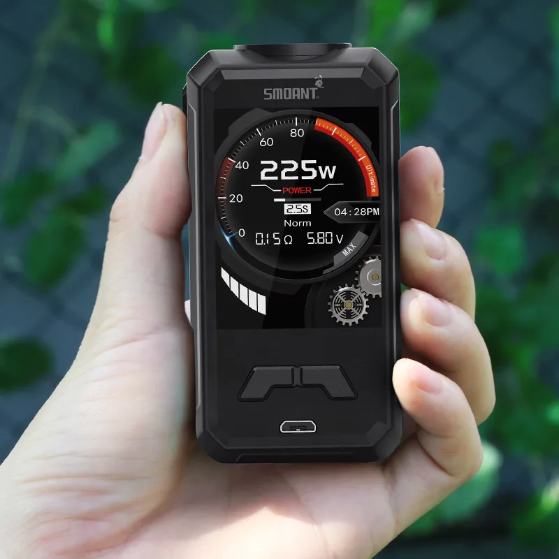 Оригинальный бокс мод Smoant Charon Mini 225 Вт электронная сигарета вейп 2 0 UI с полным
