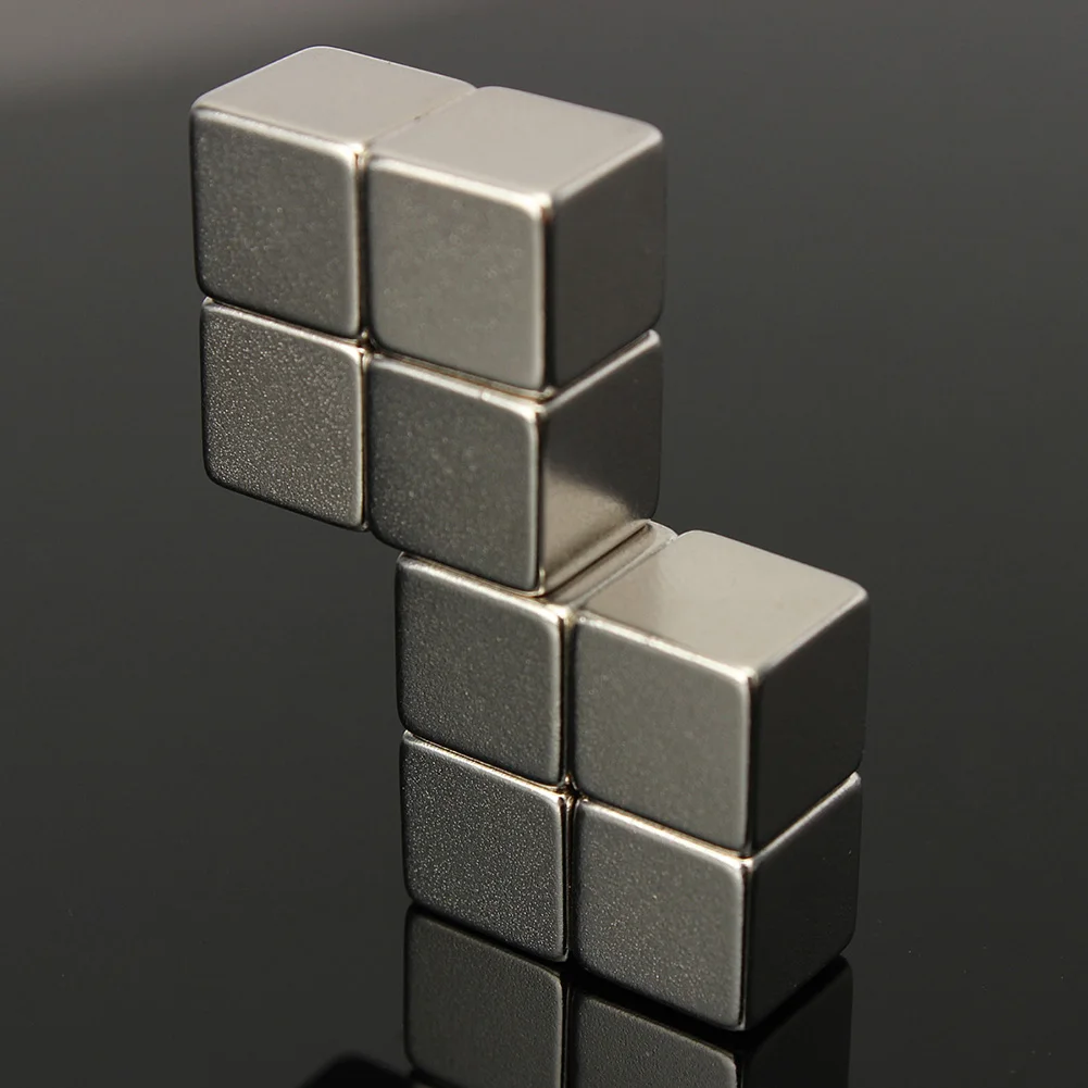 10x10x10 мм N50 редкоземельный блок кубический квадратный супер сильные неодимовые