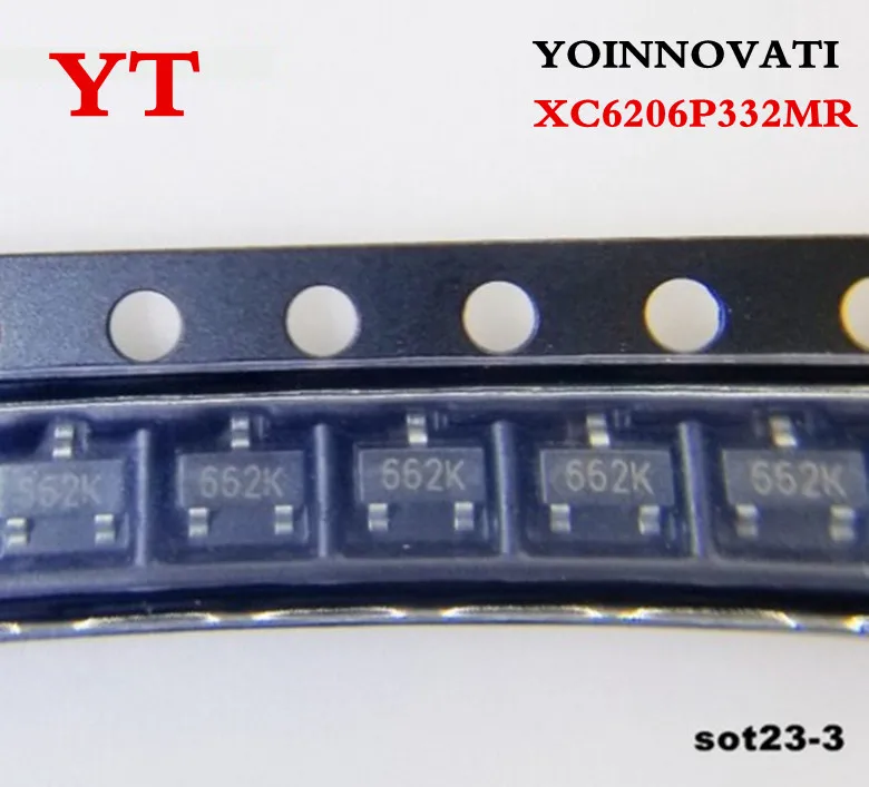 3000 шт./лот = 1 Катушка XC6206P332MR (662K) 3 В/а SOT-23 триодный транзистор SMD | Электронные